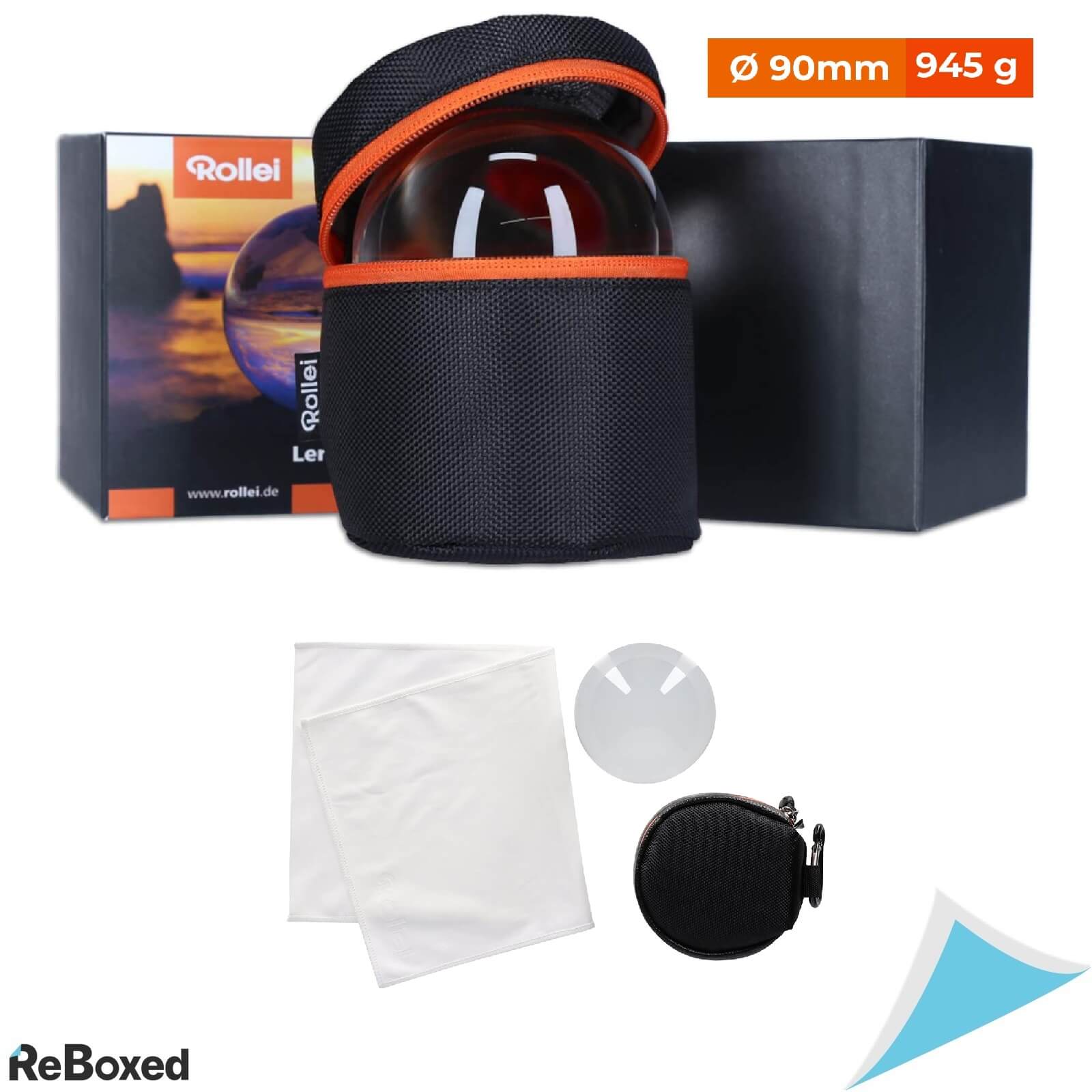 Rollei Lensball 90mm Sfera Sticla pentru Fotografii Creative