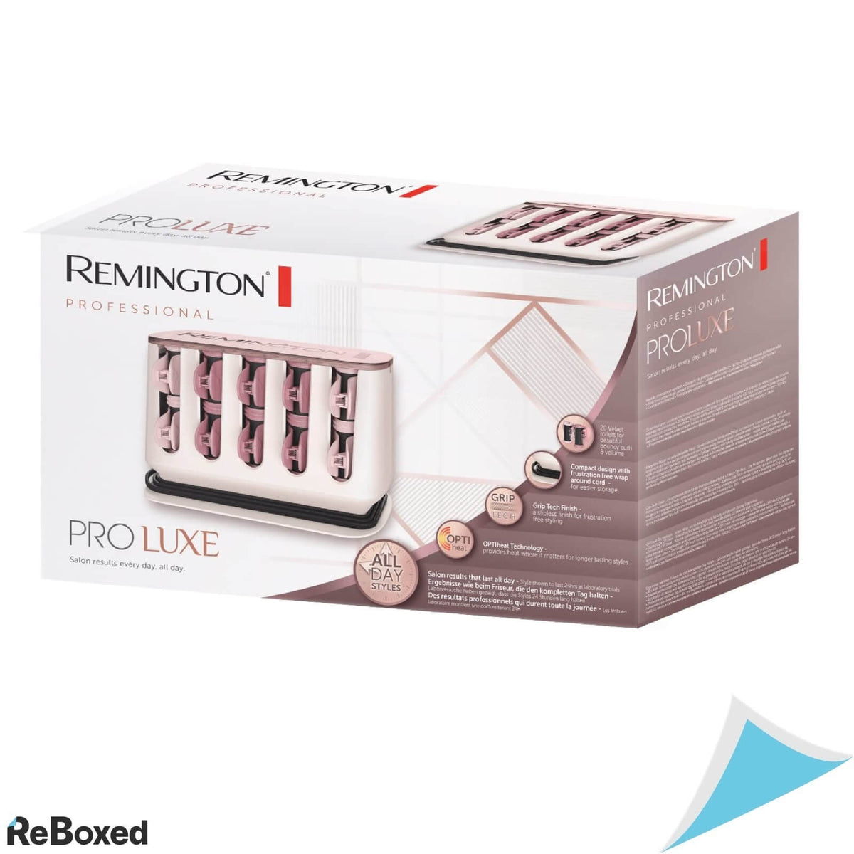 Remington ProLuxe H9100 Trusa Bigudiuri Electrice Opti Heat