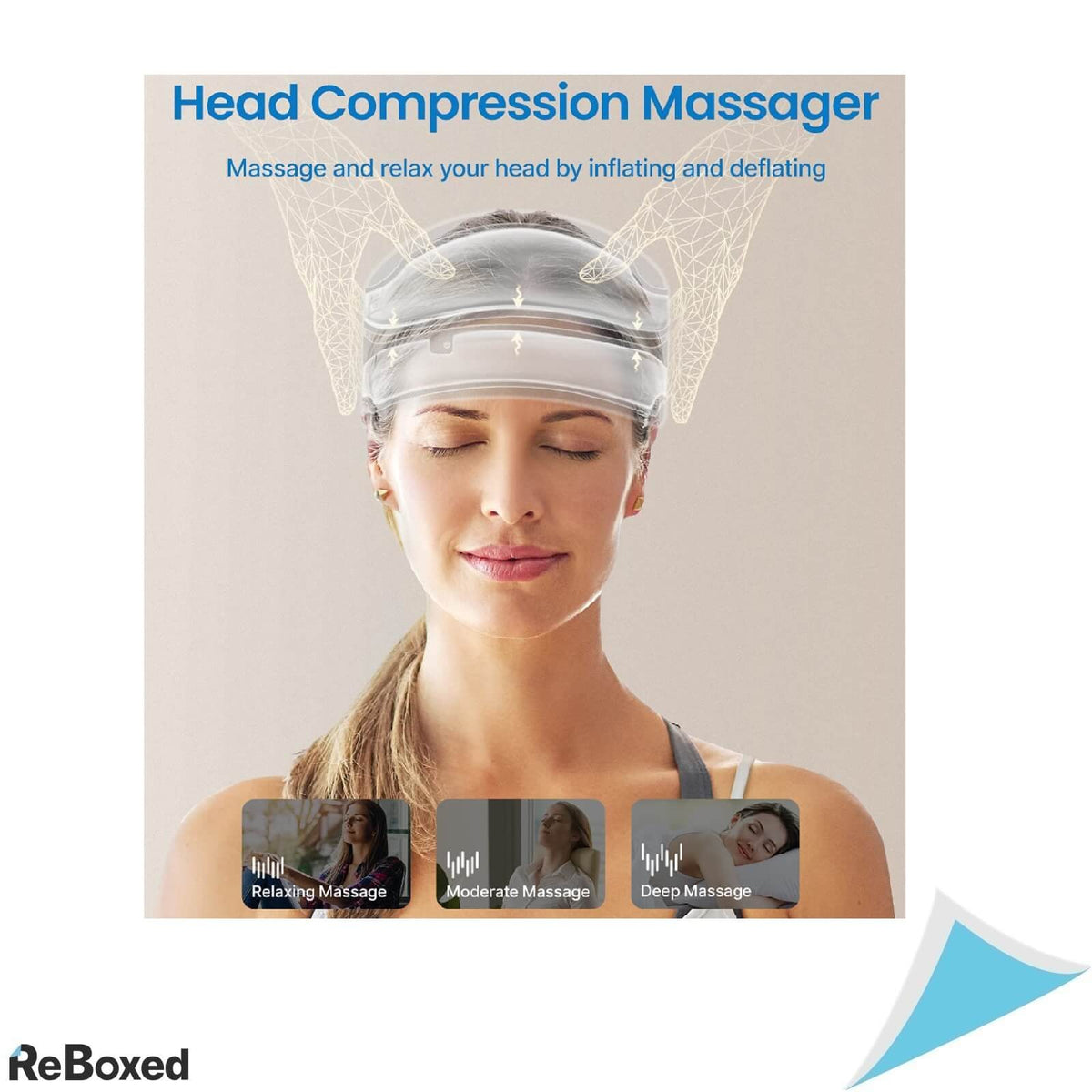 Renpho R-V002 Aparat Masaj Cap Multifunctional cu Incalzire USB