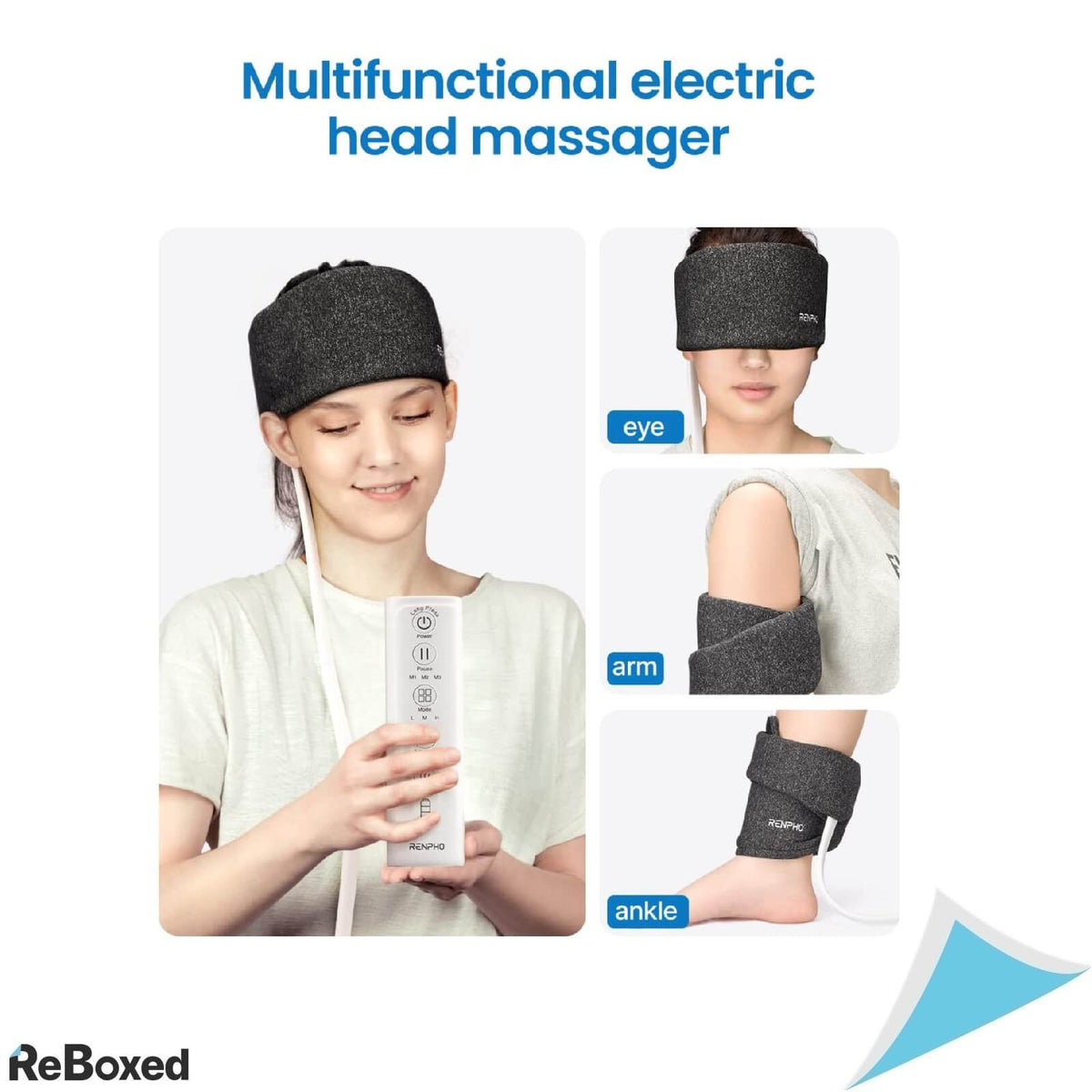 Renpho R-V002 Aparat Masaj Cap Multifunctional cu Incalzire USB