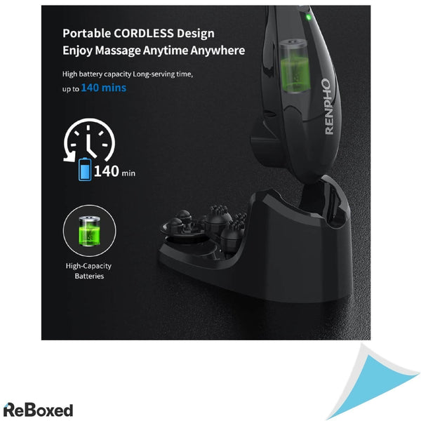 RENPHO Aparat Masaj de Mana Portabil Moduri Percutie ReBoxed