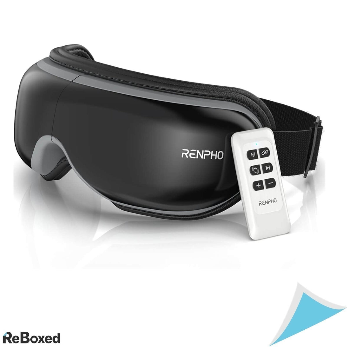 RENPHO Aparat Masaj Ochi Bluetooth Incalzire Telecomanda Negru