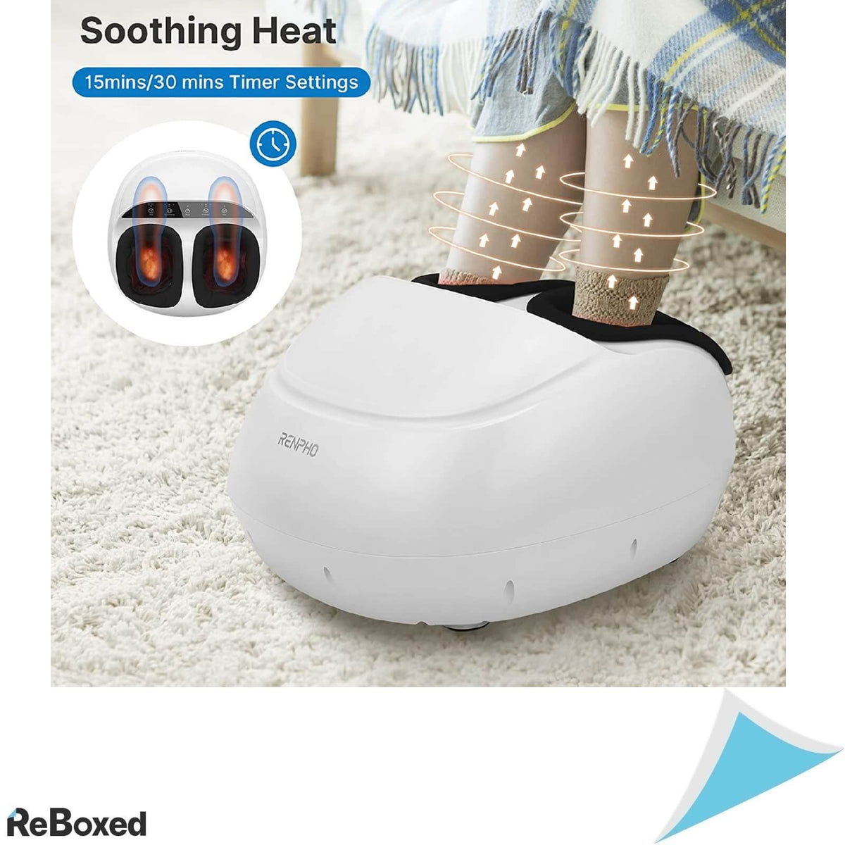 Renpho Aparat Profesionist de Masaj Shiatsu pentru Picioare