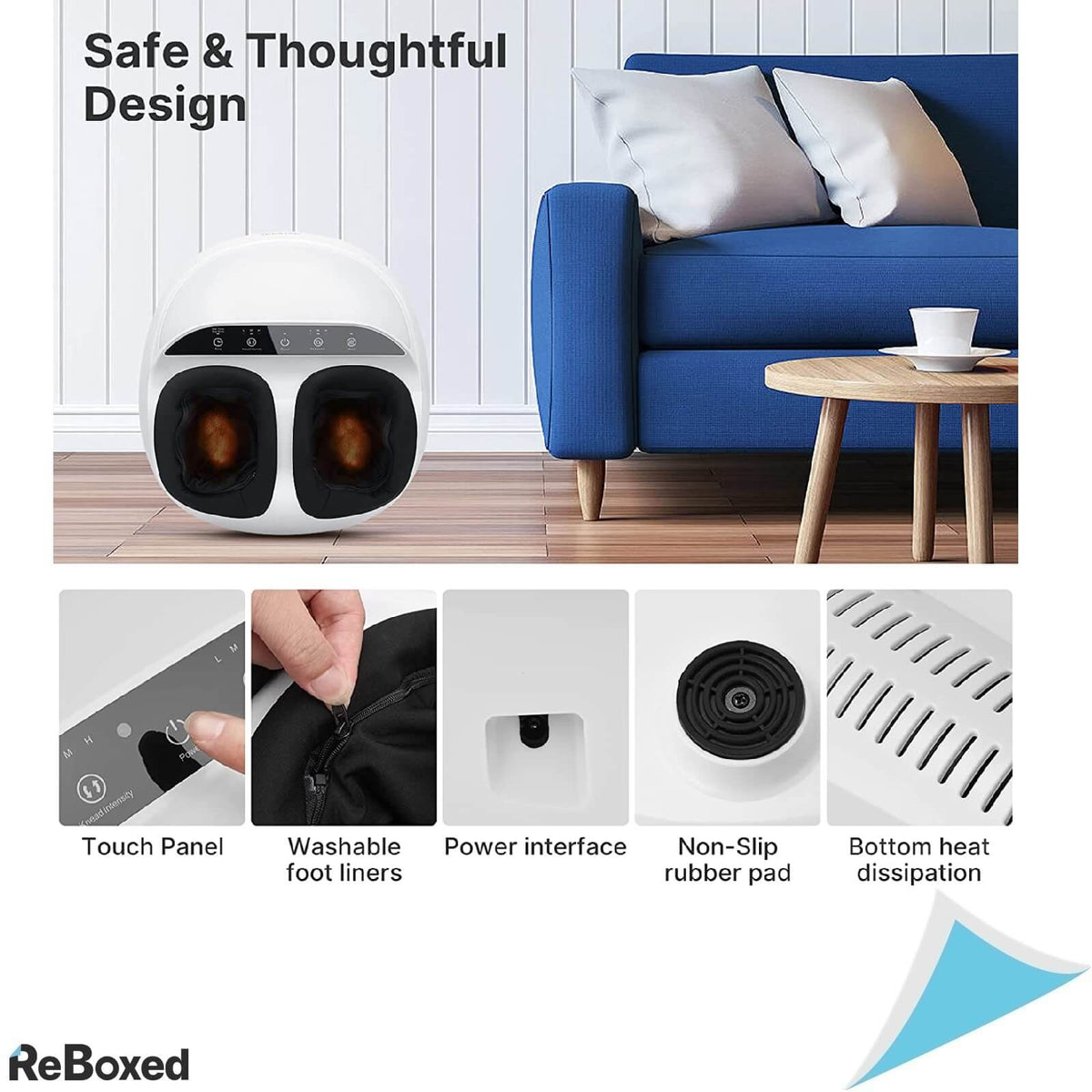 Renpho Aparat Profesionist de Masaj Shiatsu pentru Picioare