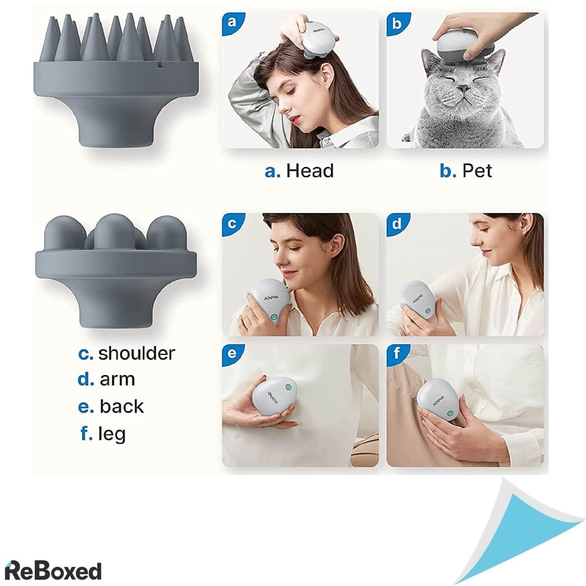 Renpho Aparat de Masaj Capilar Ultraportabil USB IPX7