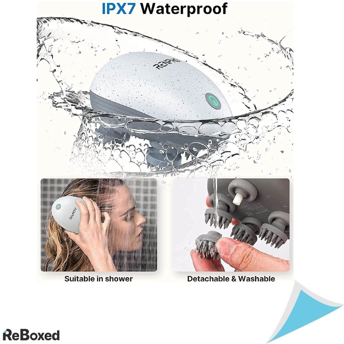 Renpho Aparat de Masaj Capilar Ultraportabil USB IPX7