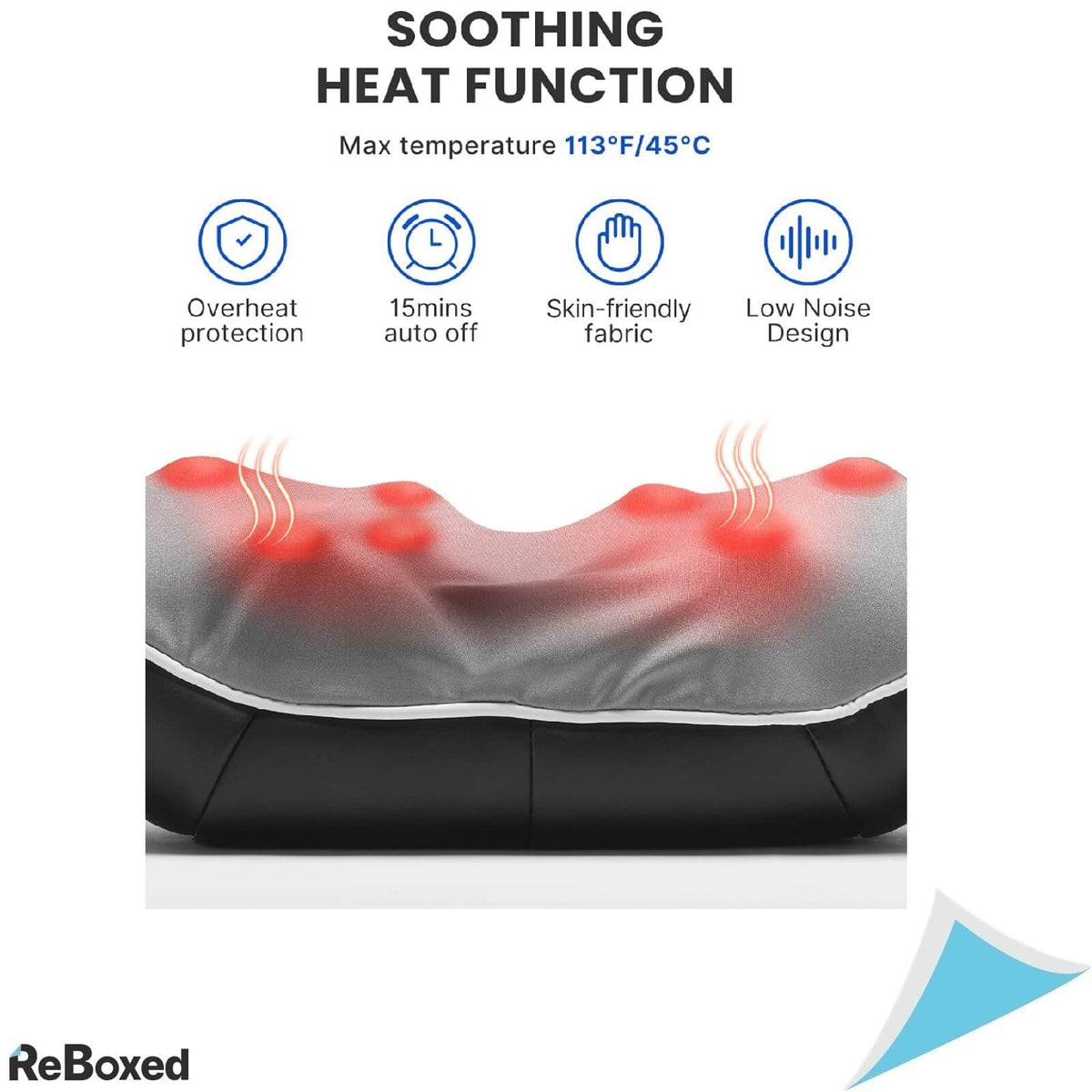 RENPHO 3D Body Aparat Masaj Shiatsu Gat si Umeri cu Incalzire