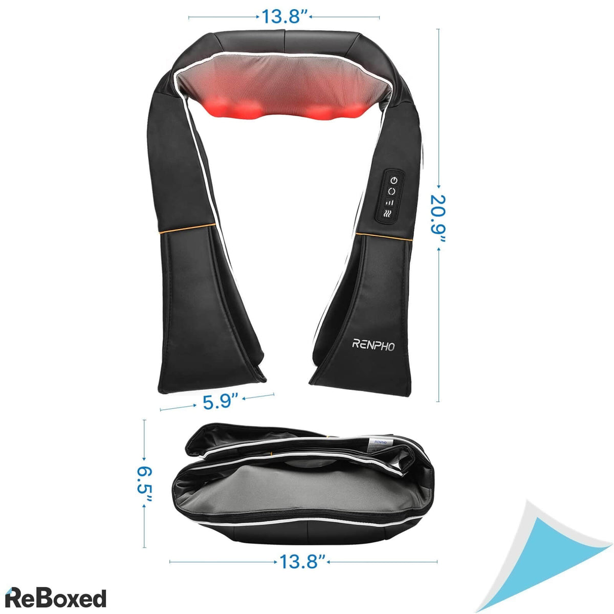 RENPHO 3D Body Aparat Masaj Shiatsu Gat si Umeri cu Incalzire