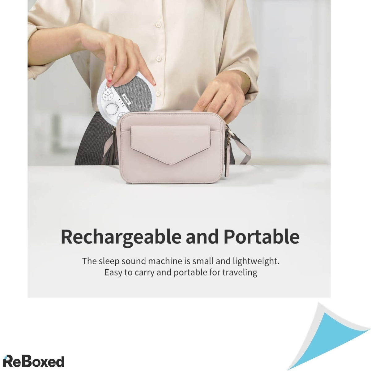 Renpho Generator de Zgomot Alb 8 Lumini 29 Sunete Linistitoare