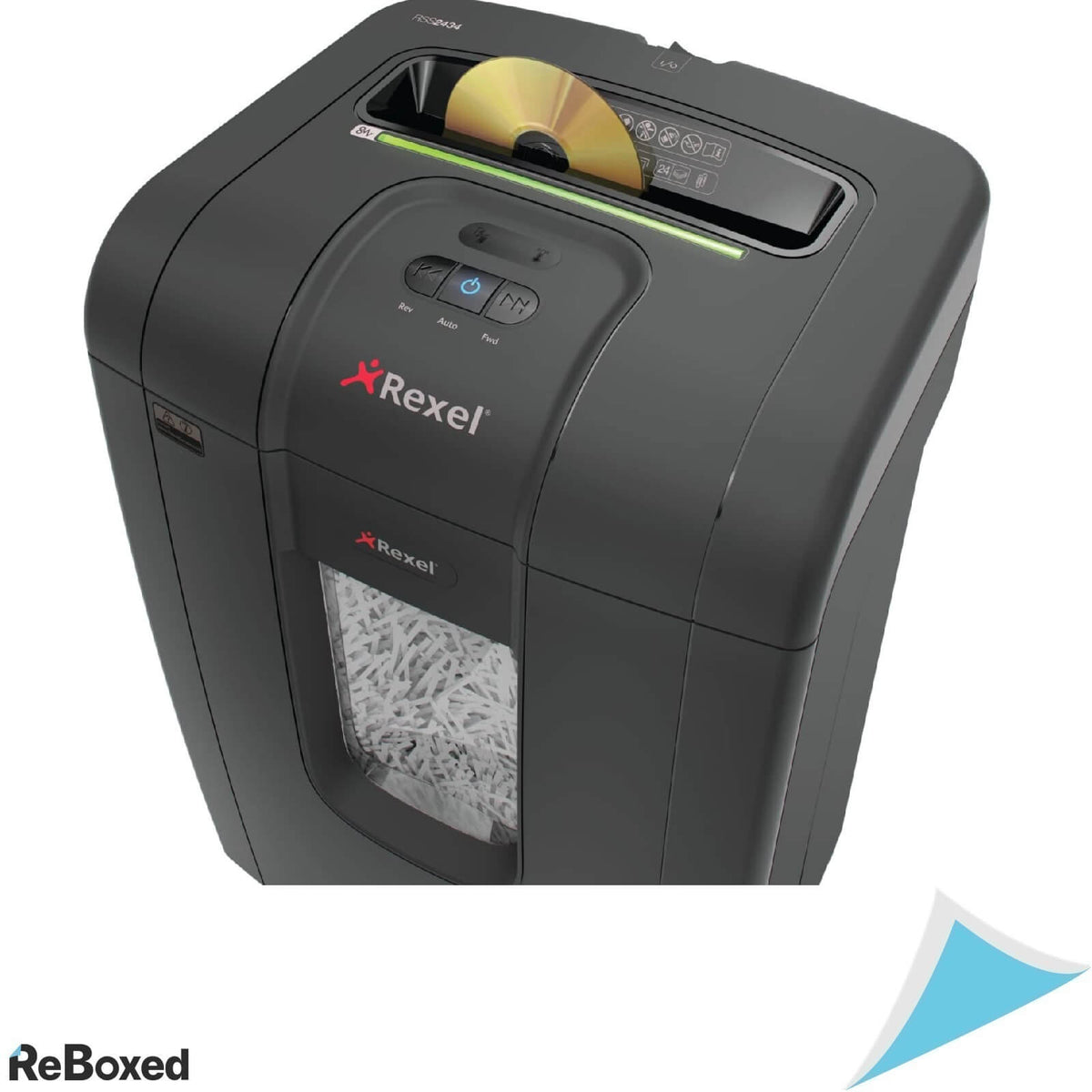 Rexel Mercury RSS2434 Distrugator Documente 24 coli Jam Free