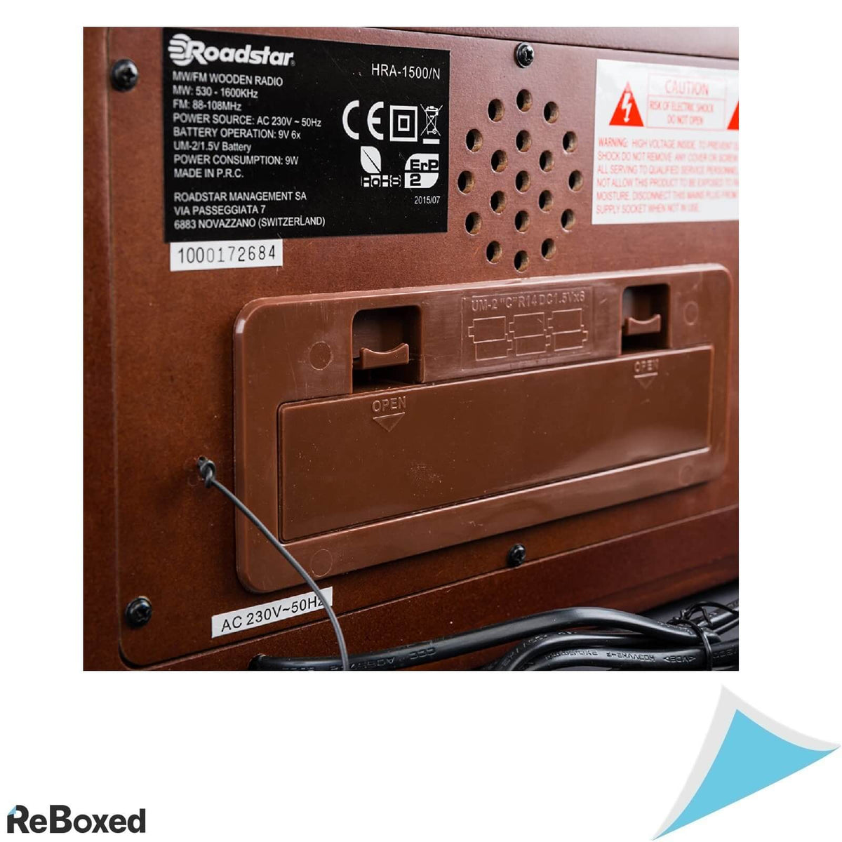 RoadStar HRA-1500N Aparat de Radio FM MW Vintage