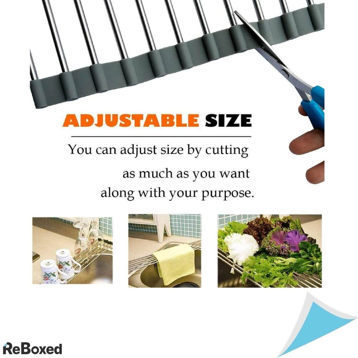 RainSworth Roll-up Suport Configurabil Chiuveta 45x45cm