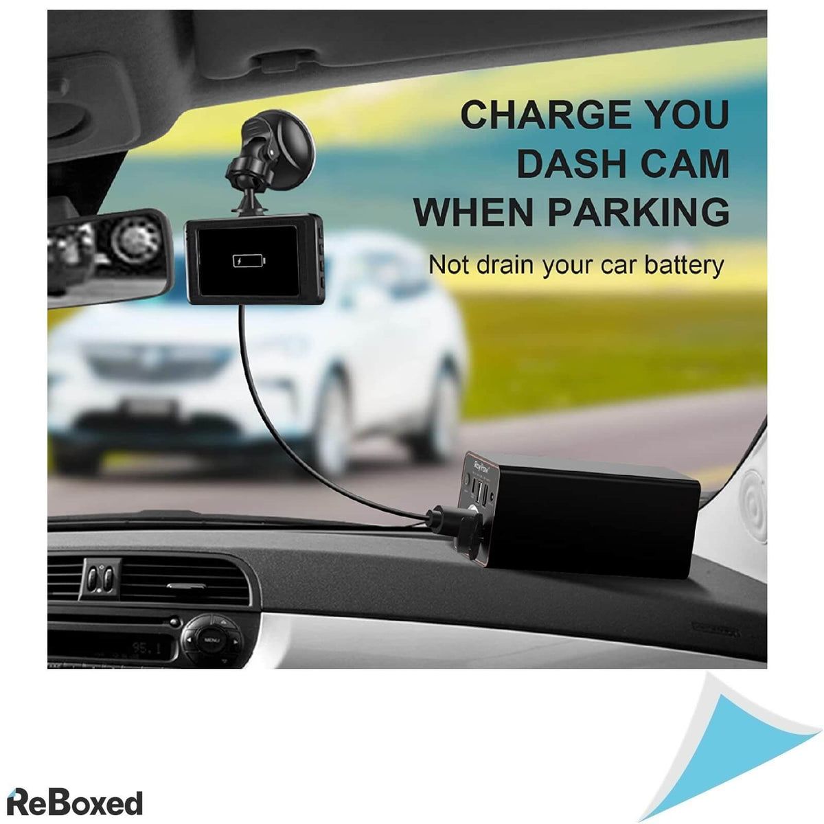 RowPow C86 Power Bank 30W PD USB-C 23400mAh cu Priza de 12V