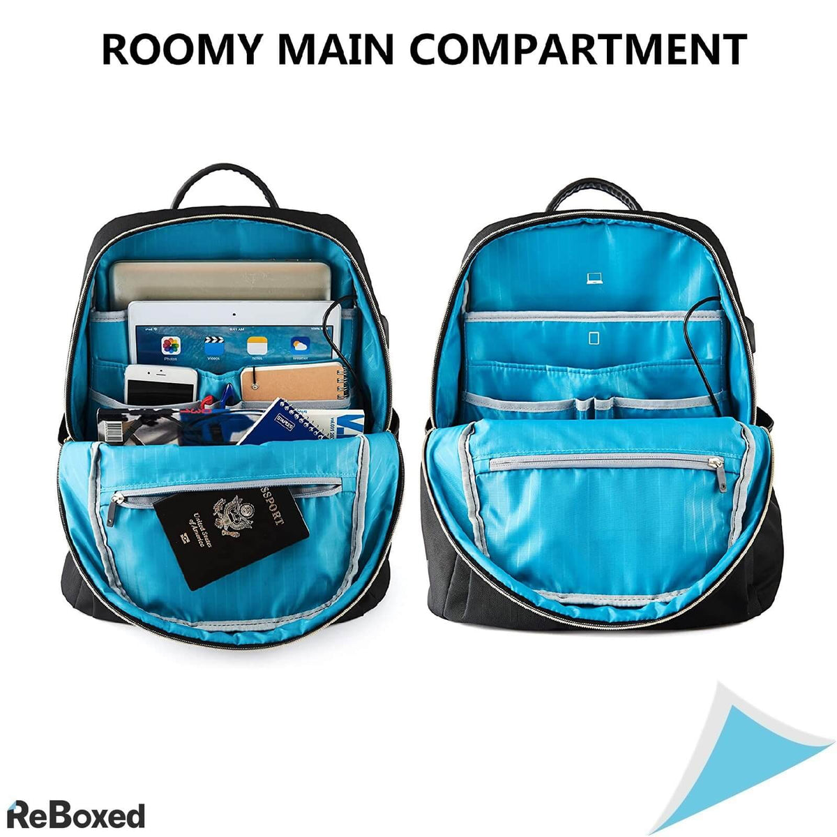 Kroser Rucsac Impermeabil Laptop 15.6 cu Port USB Incarcare Casual