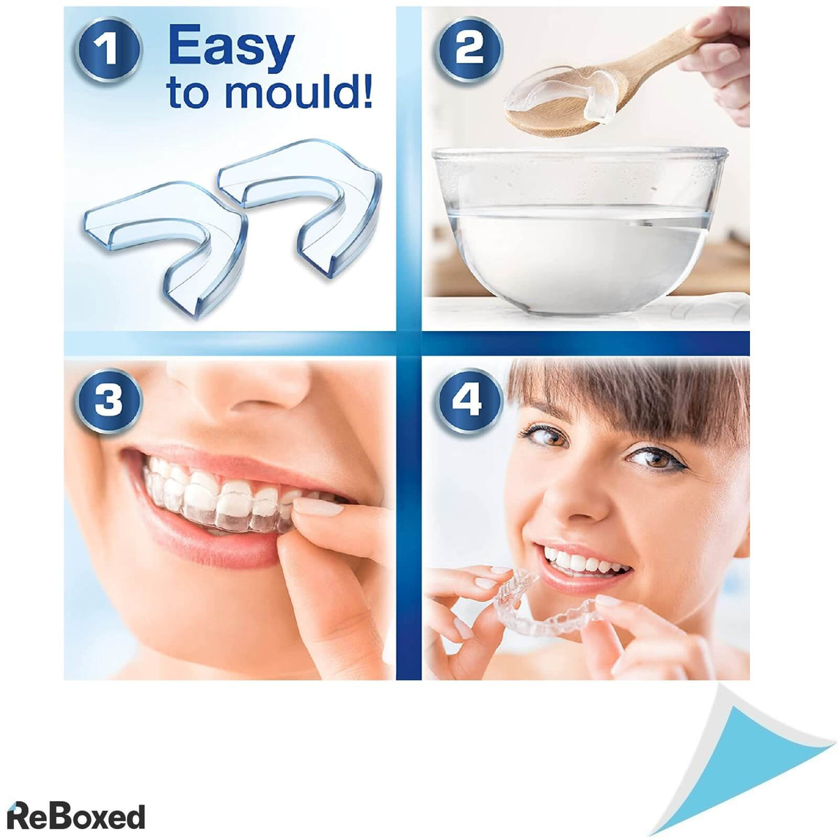 Runesol Set 4 Gutiere Anti-Bruxism si Anti-Scrasnit al Dintilor