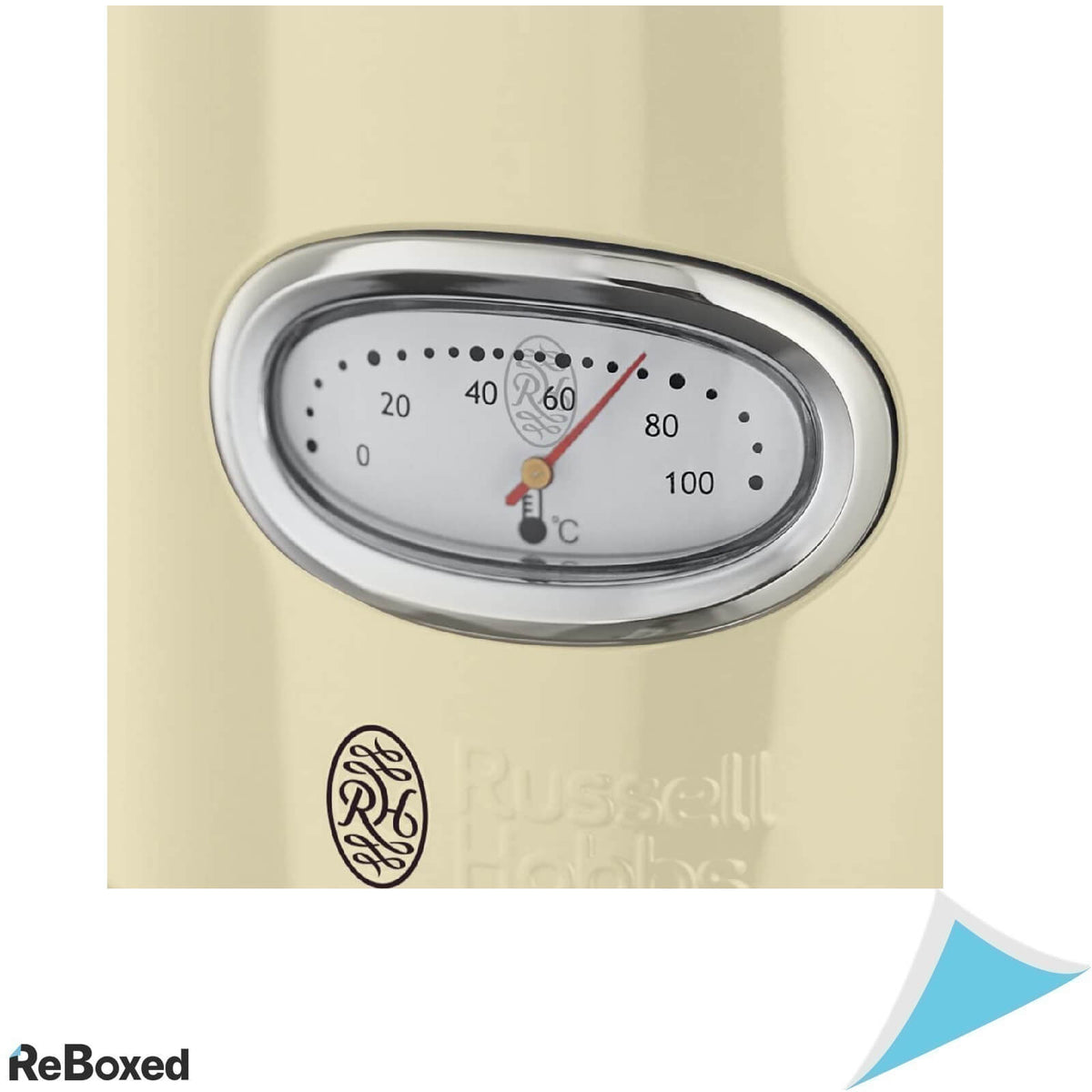 Russell Hobbs 21672-70 Fierbator Apa Retro Vintage Cream