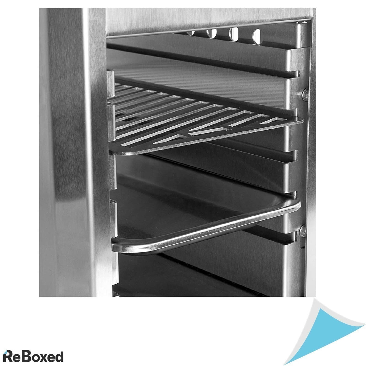 RUSTLER 800 Grill Inox Gratar Profesional Compact cu Gaz