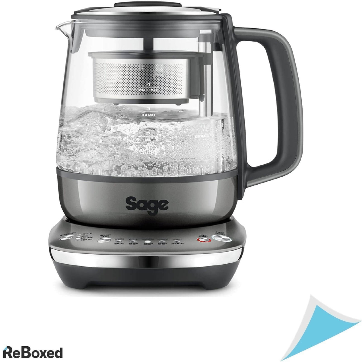 Sage Smart Fierbator si Ceainic cu Infuzor 2000W 1l Argintiu