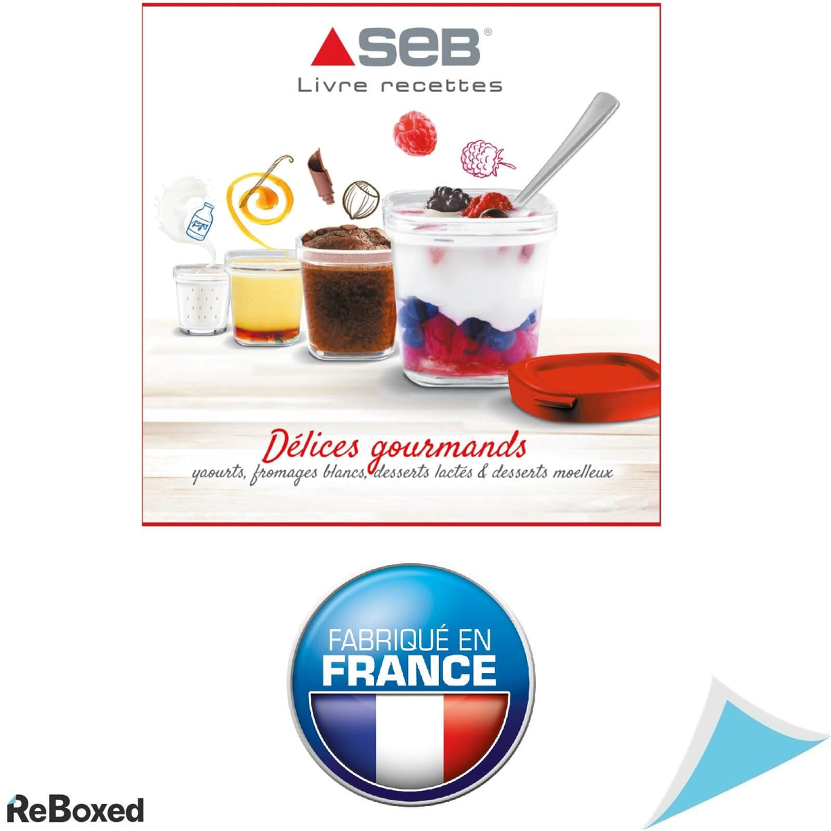 Seb YG661500 Aparat de Iaurt 12 recipiente 140ml 5 programe