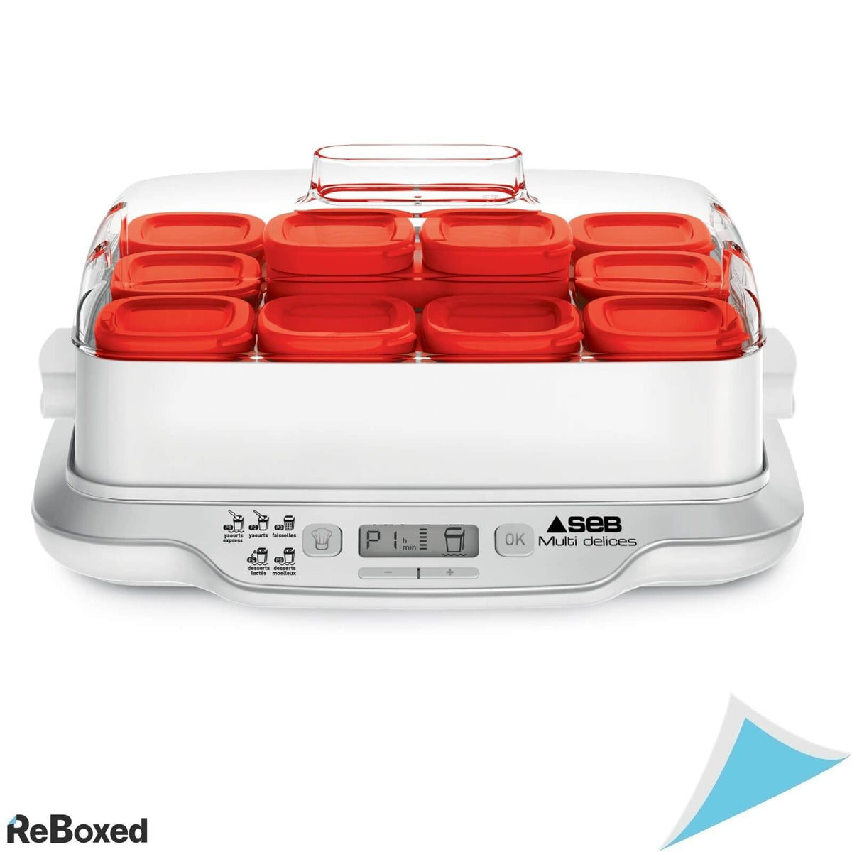 Seb YG661500 Aparat de Iaurt 12 recipiente 140ml 5 programe