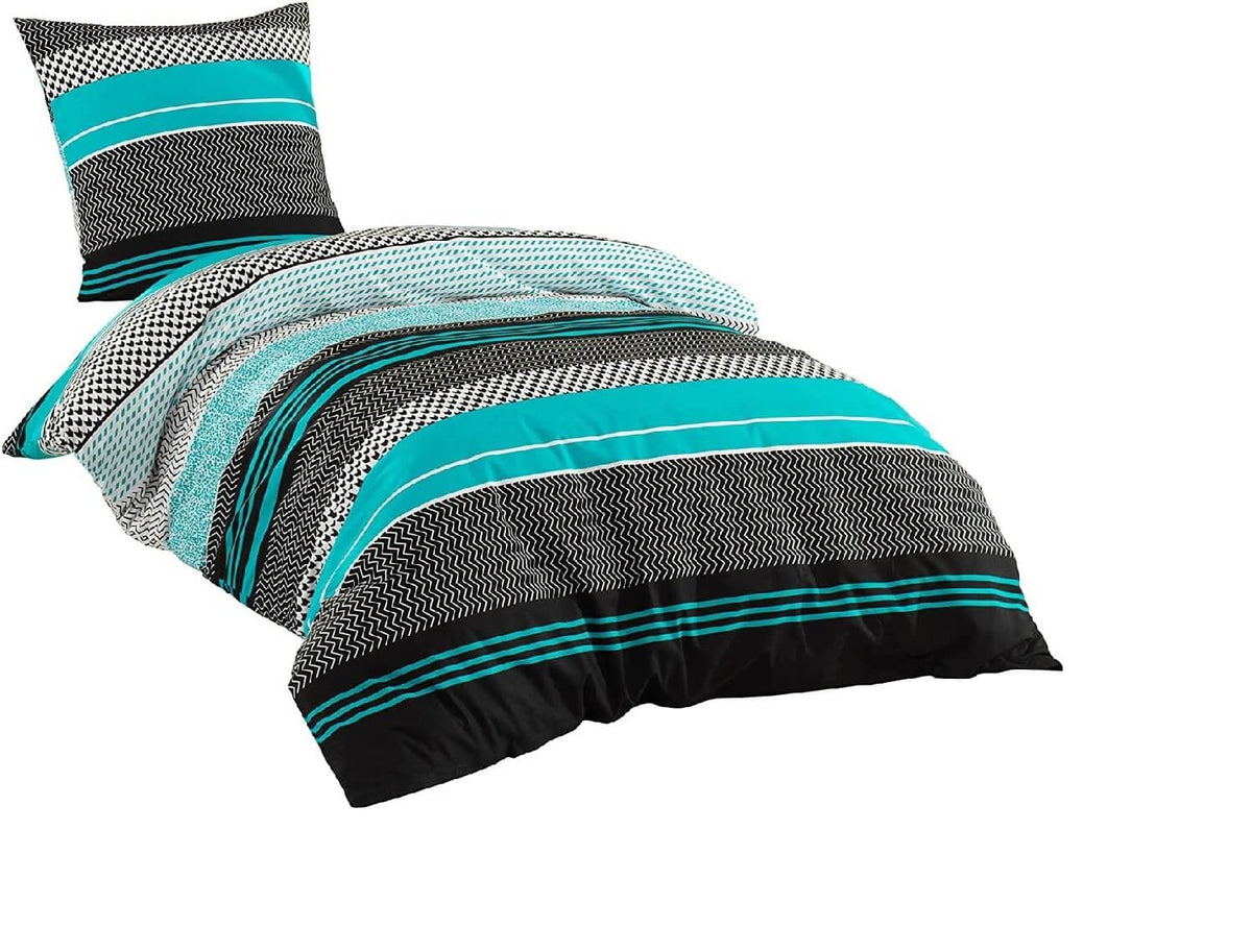 Sentidos Set Pat 2 Piese Husa Pilota 135x200 Husa Perna 80x80 Bumbac