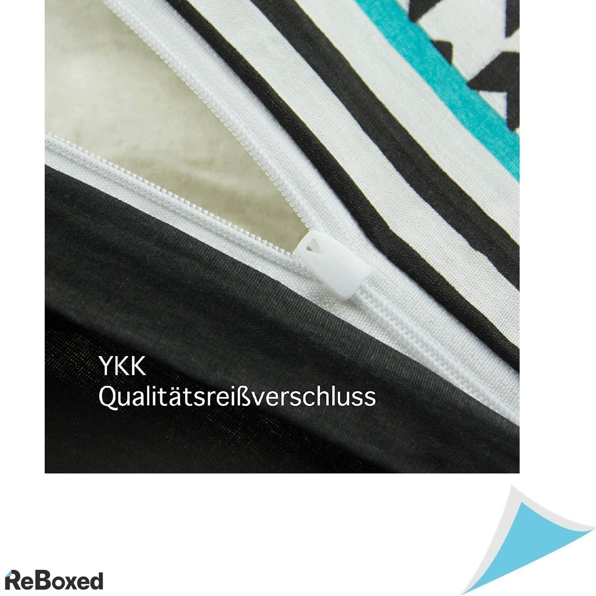 Sentidos Set Pat 2 Piese Husa Pilota 135x200 Husa Perna 80x80 Bumbac