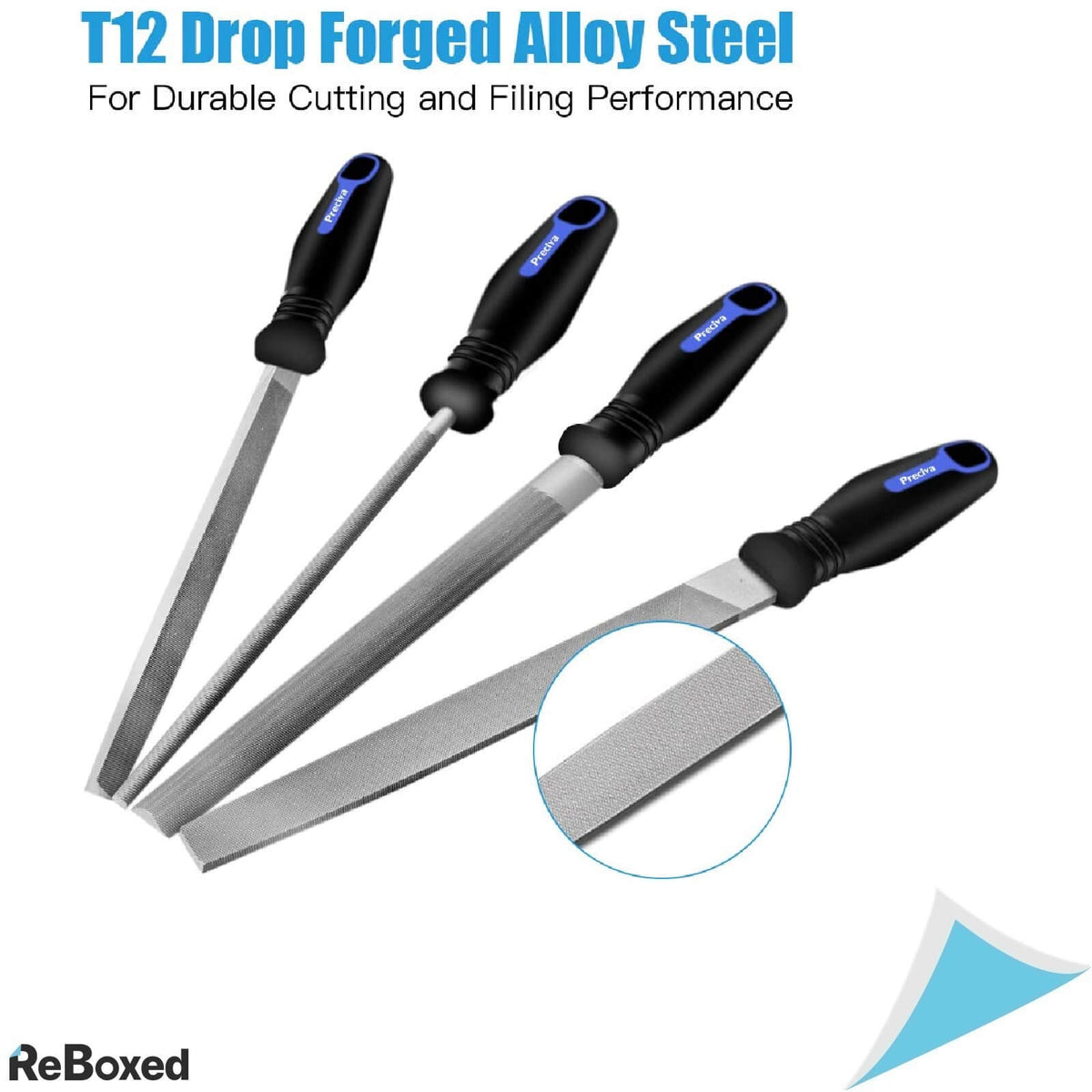 Preciva Set de 16 Pile de Atelier Lemn Metal Plastic si Geanta Stocare