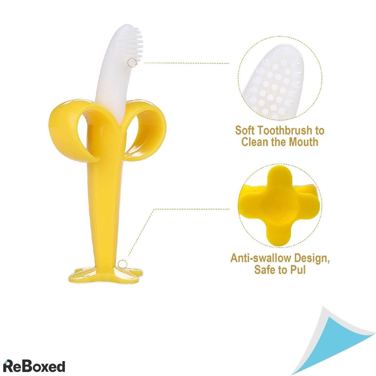 ANGELBLISS Set de 4 Jucarii pentru Dentitie Silicon Non-Toxic