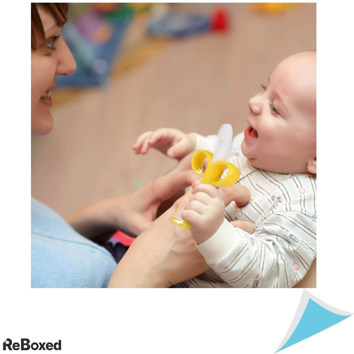 ANGELBLISS Set de 4 Jucarii pentru Dentitie Silicon Non-Toxic