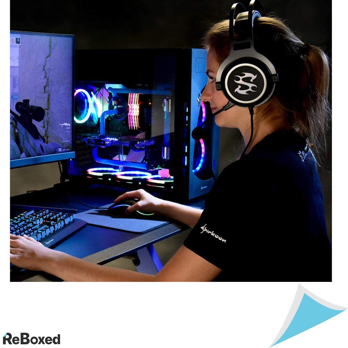 Sharkoon SGH3 Casca Profesionala Gaming cu Microfon