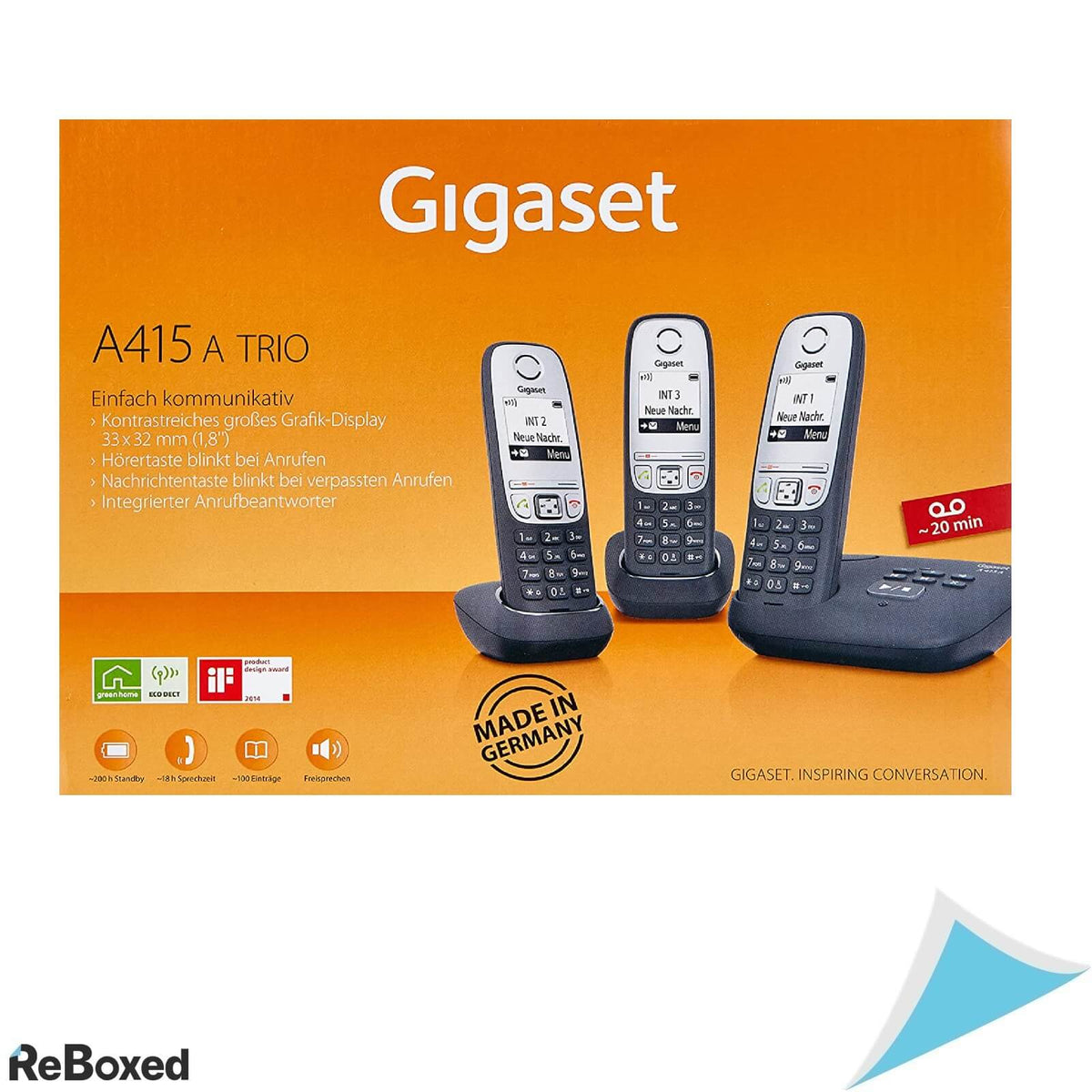 Siemens Gigaset A415A Set de 3 Telefoane Dect Fara Fir