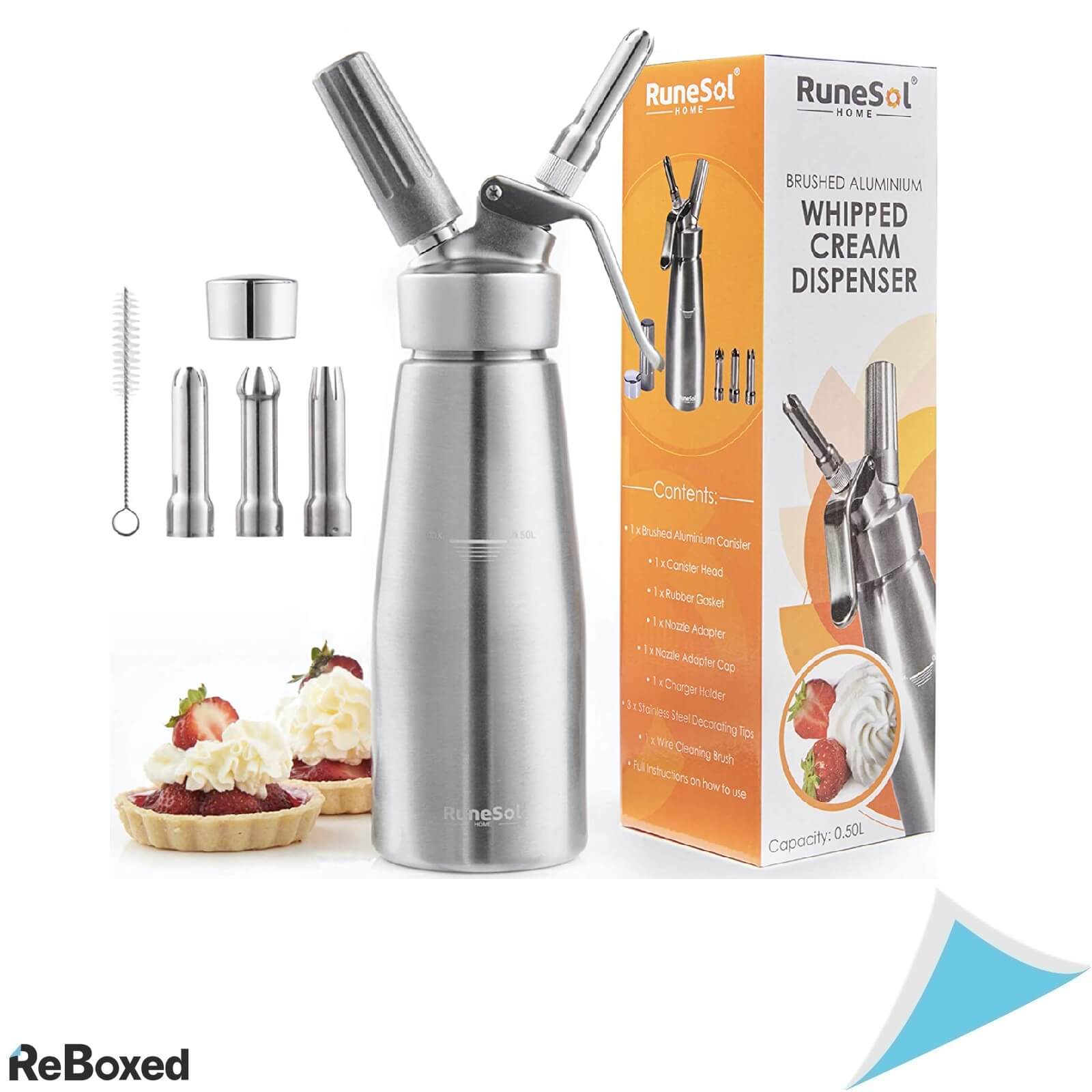 Runesol Dispenser Dozator Premium de Frisca din Aluminiu