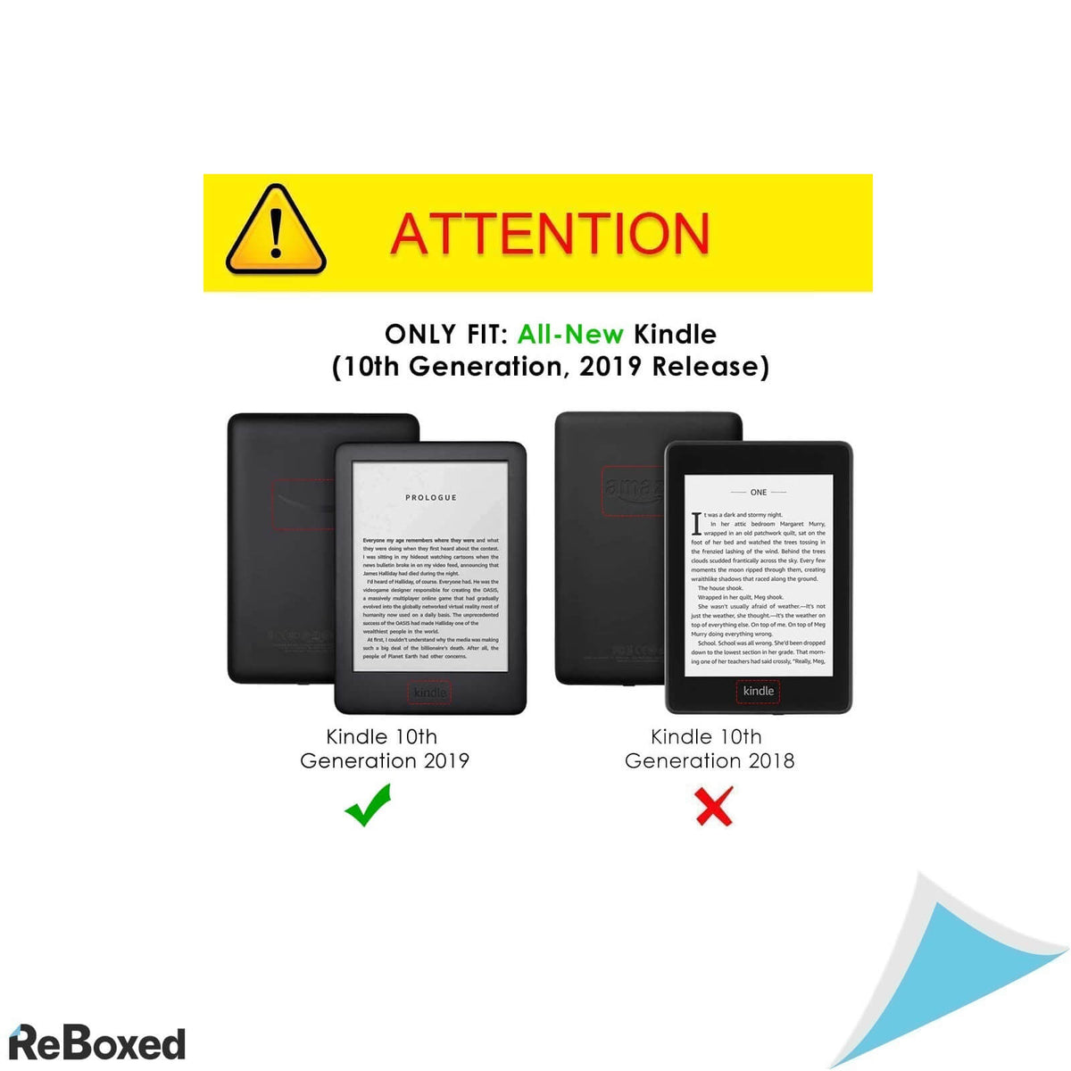 Husa de Protectie Ultra-Subtire Piele PU Amazon Kindle 2019