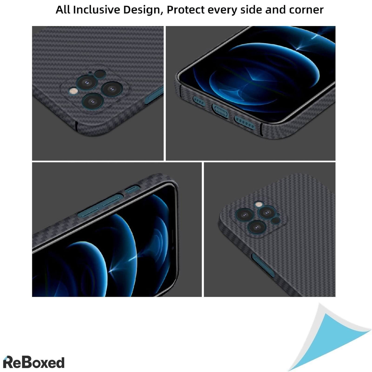 Sisyphy Husa Slim Snap-on Apple iPhone 13 PRO 6.1 Fibra de Aramid