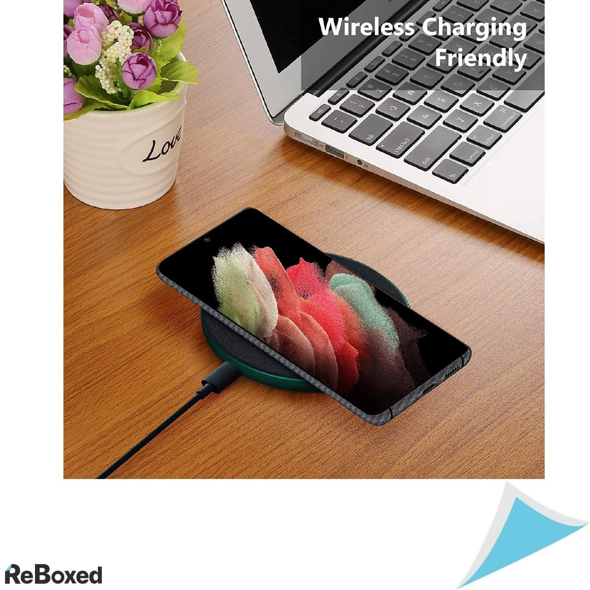 Sisyphy Husa Slim Snap-on Samsung S21 Ultra 6.8 Fibra de Aramid