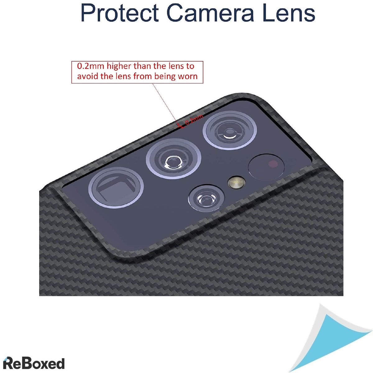 Sisyphy Husa Slim Snap-on Samsung S21 Ultra 6.8 Fibra de Aramid