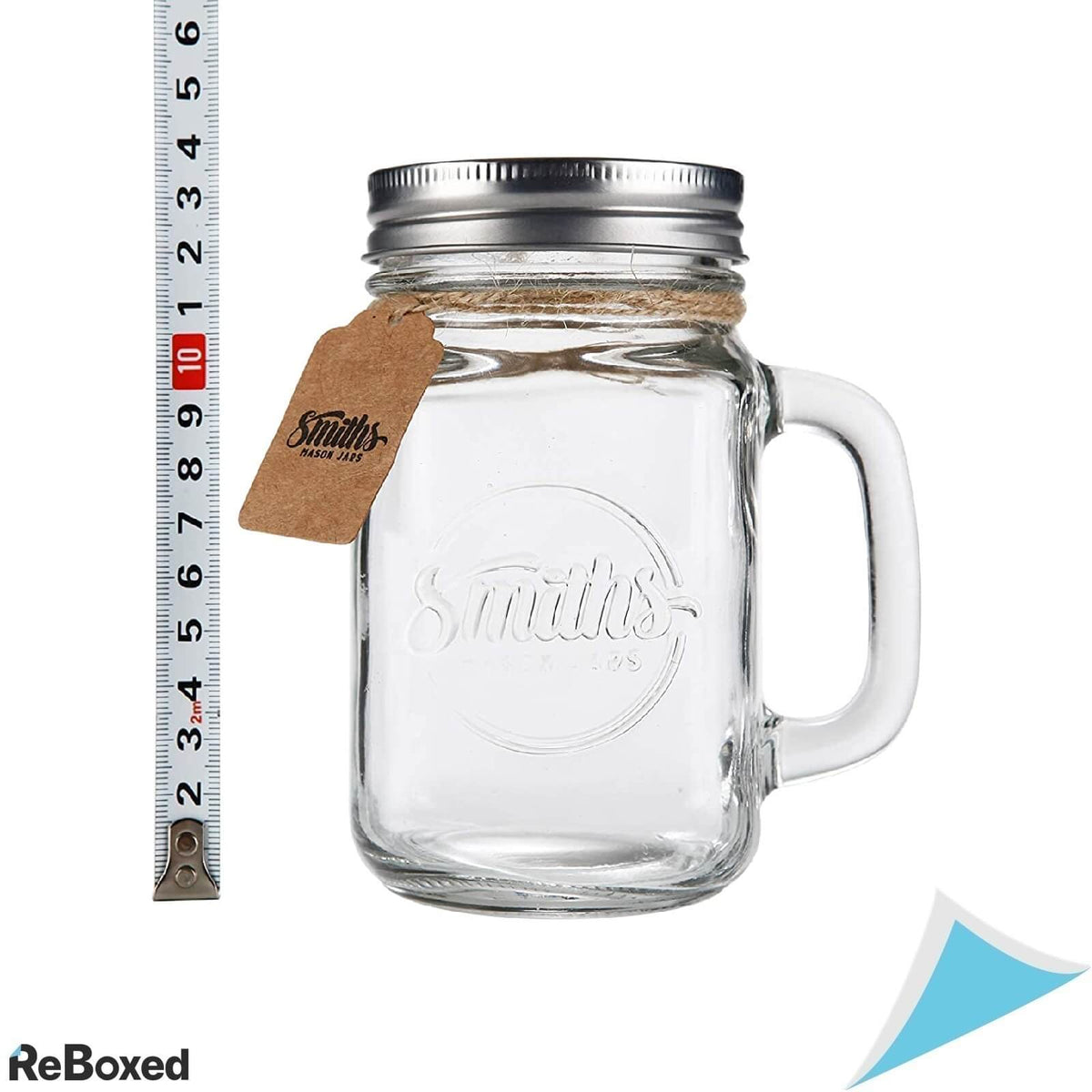 Smith&#39;s Mason Set 4 Cani 473ml Vintage Capace si Paie Reutilizabile