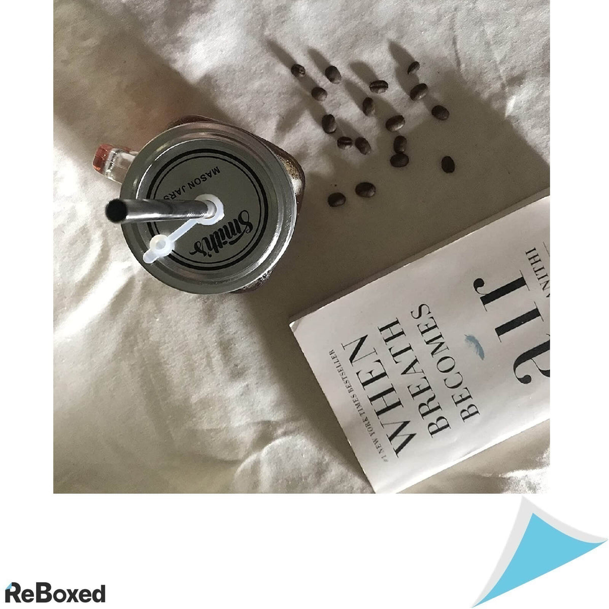 Smith&#39;s Mason Set 4 Cani 473ml Vintage Capace si Paie Reutilizabile