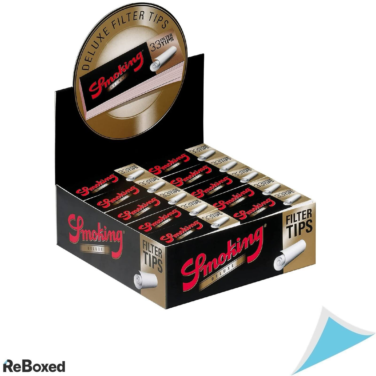 Smoking Deluxe Filter Tips 1650 Foite pentru Rulat