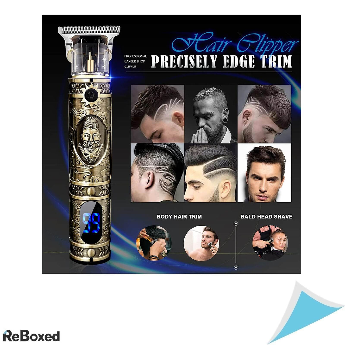 Solati Masina Tuns Ras Conturat Lame in T incarcare USB 4 acc