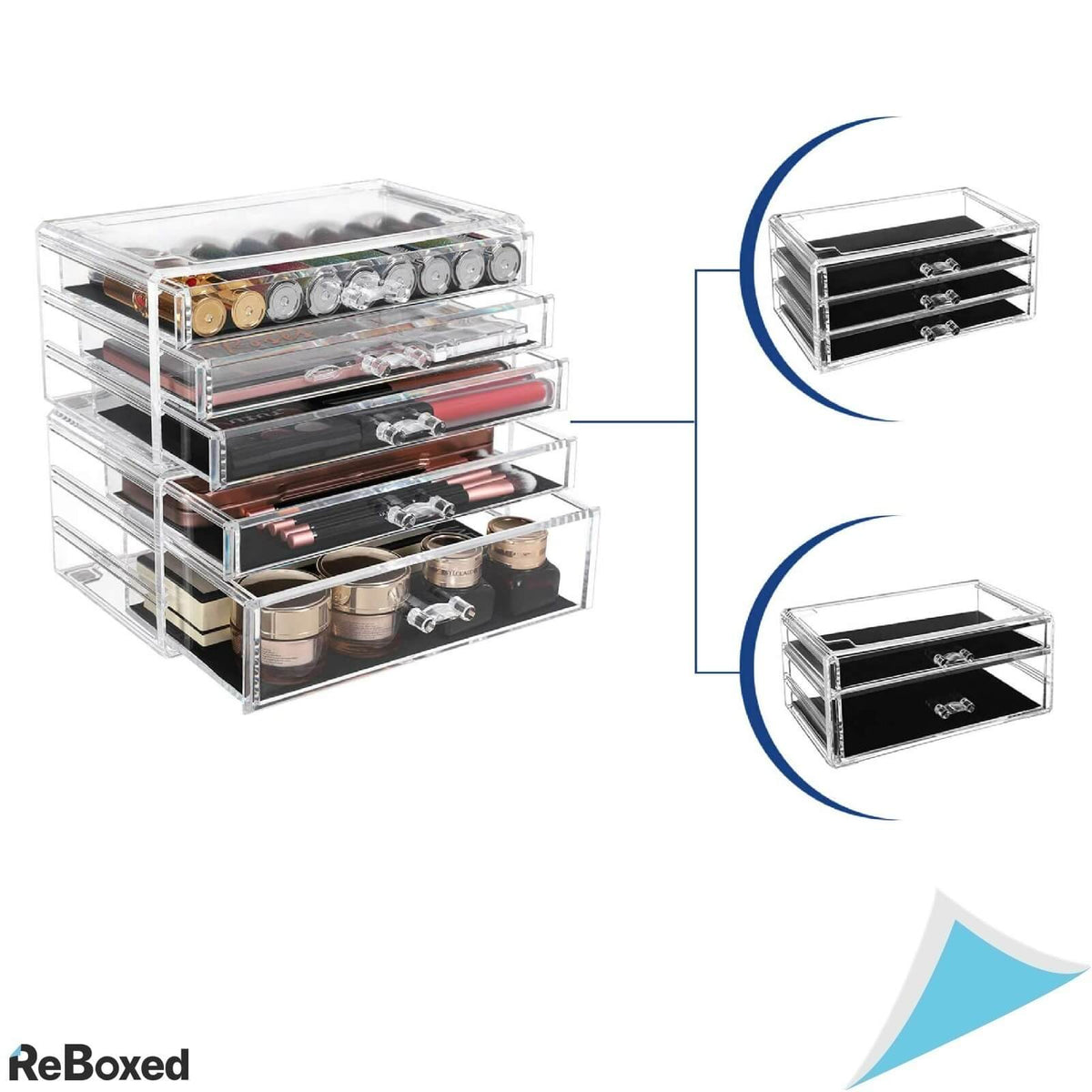 Songmics Organizator 5 Sertare Articole Cosmetice si Machiaj