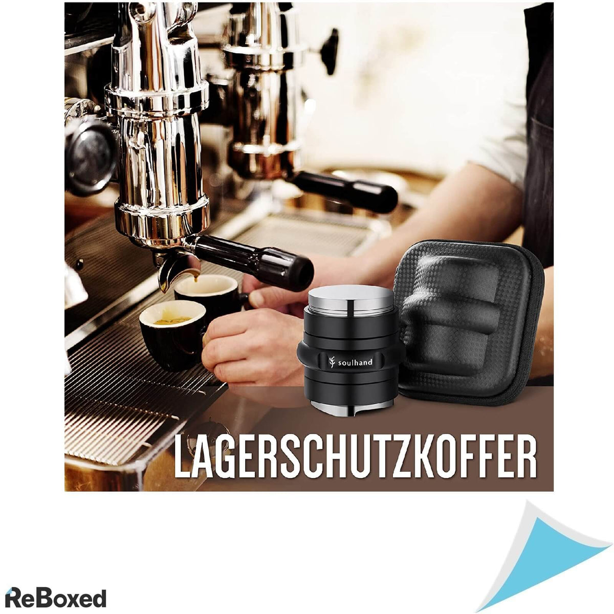 SoulHald Distribuitor Nivelator 51mm Cafea 2in1 Aluminiu