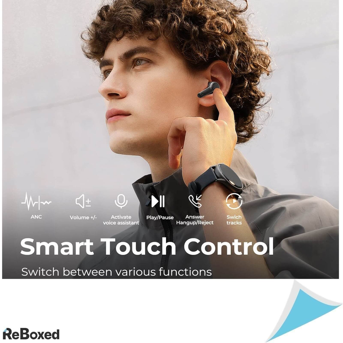 Soundpeats T3 Casca Bluetooth 5.2 Noise Cancelling ANC Touch Control