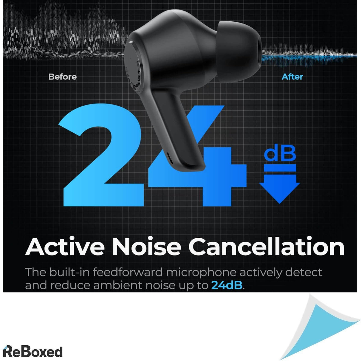 Soundpeats T3 Casca Bluetooth 5.2 Noise Cancelling ANC Touch Control