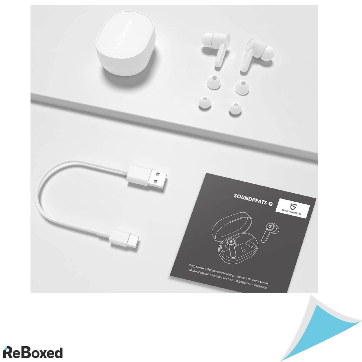 SoundPeats Q Casca Bluetooth 5.0 10mm Driver 4-Mic Touch Control