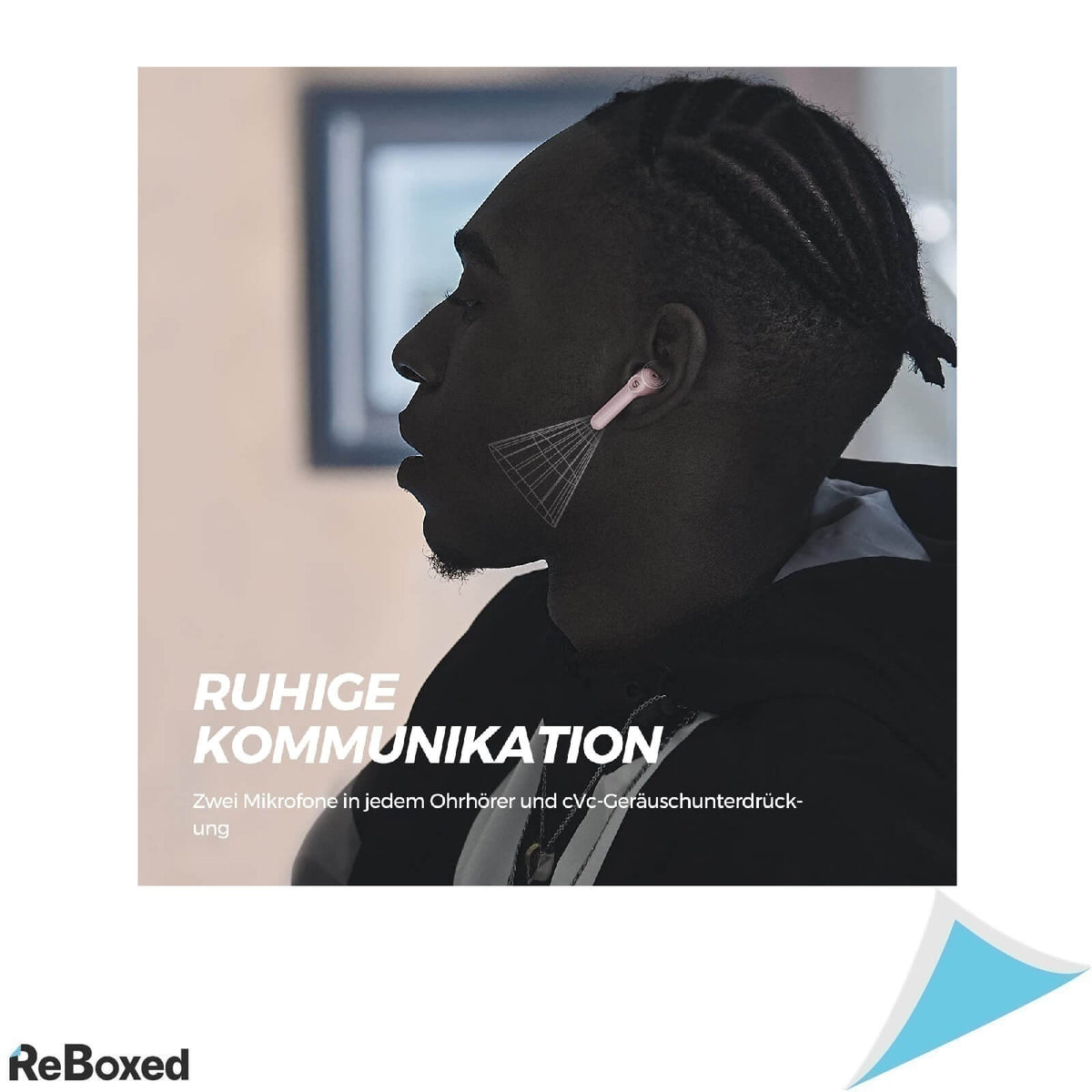 SoundPeats TrueAir2 Casca Bluetooth 5.2 QCC3040 TrueWireless Pink