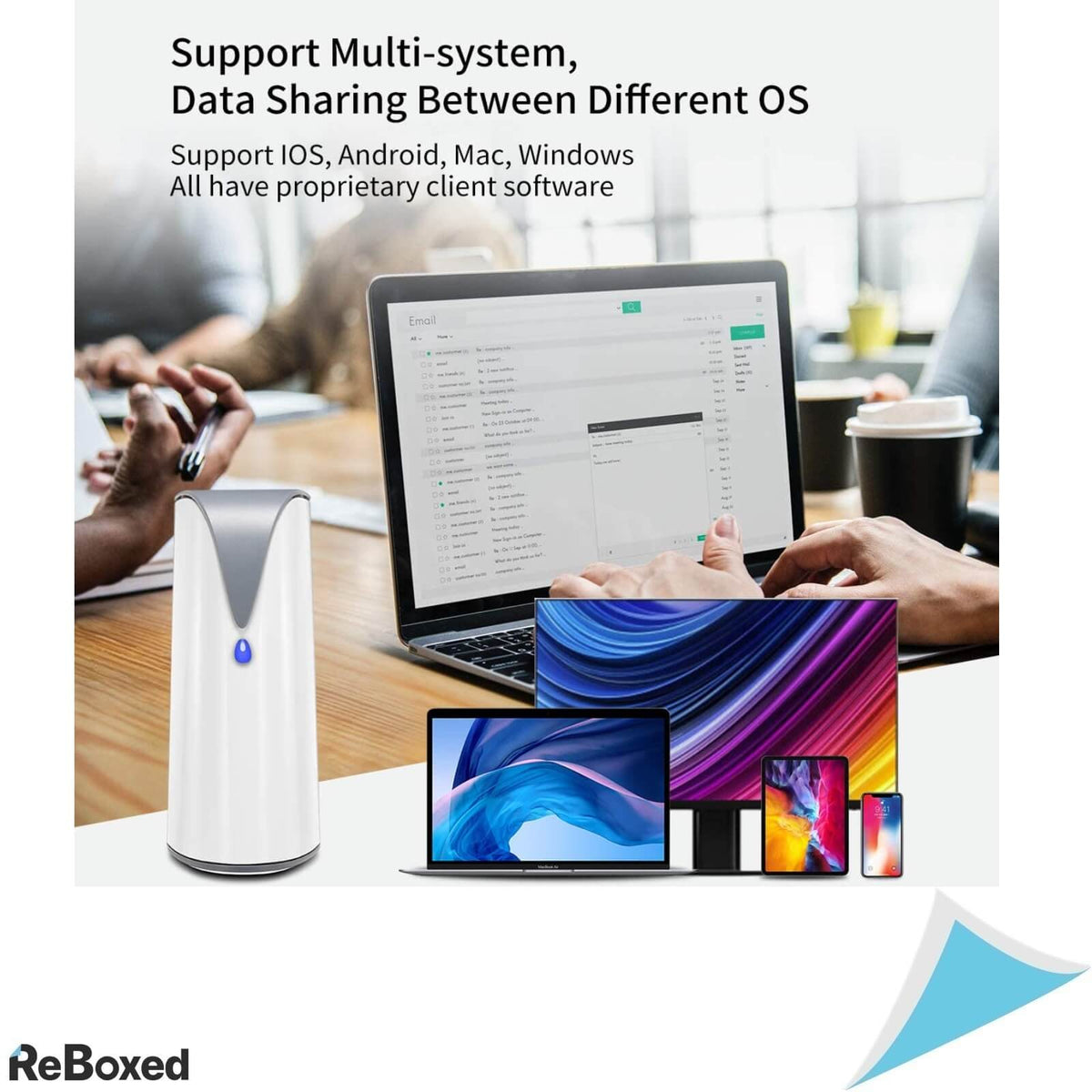 SSK SSMF100 Cloud 4TB Network Attached Storage MultiOS Ethernet