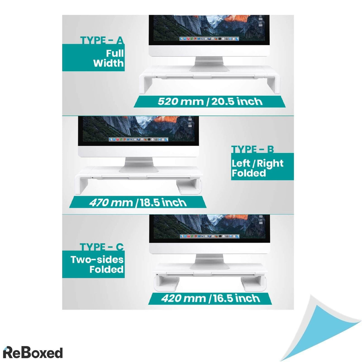 KlearLook Suport Pliabil Monitor cu Sertare Telefon Tableta