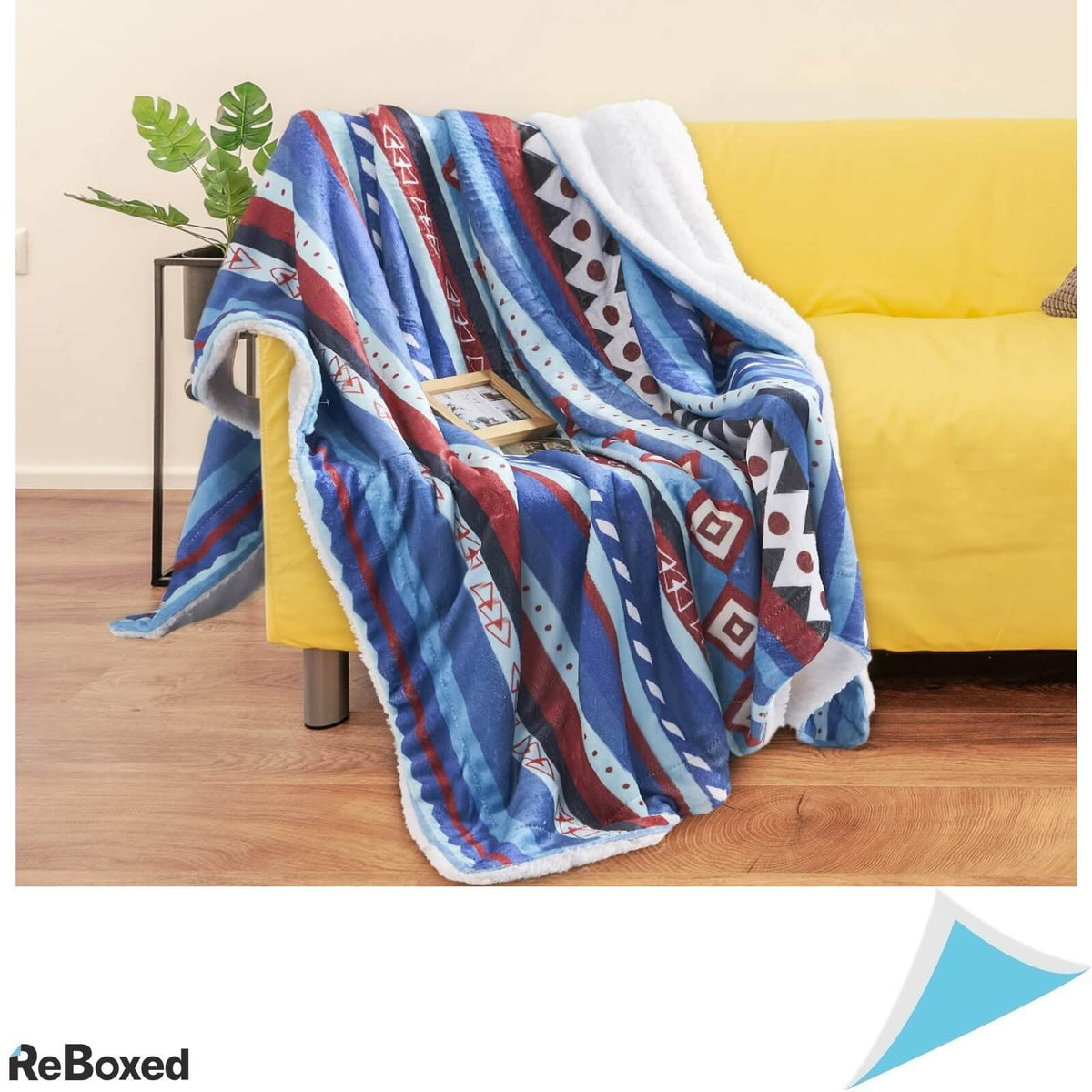 SuchDeco Patura Sherpa Bohemian Style 150x130 cm 230GSM