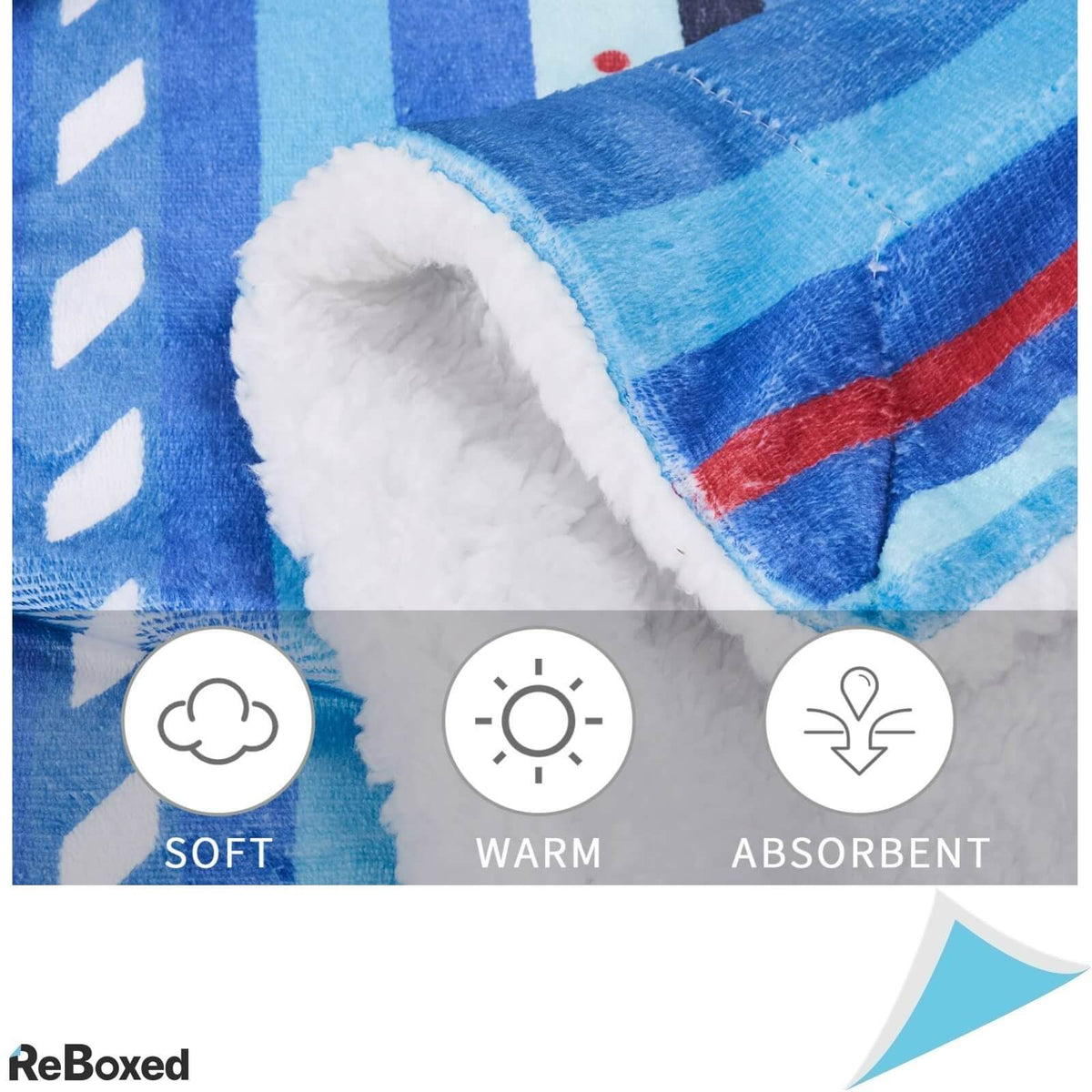 SuchDeco Patura Sherpa Bohemian Style 150x130 cm 230GSM